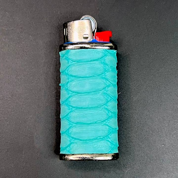 Estojo para Isqueiro Mini Bic Azul Ovos de Robin por atacado de Haus of Topper