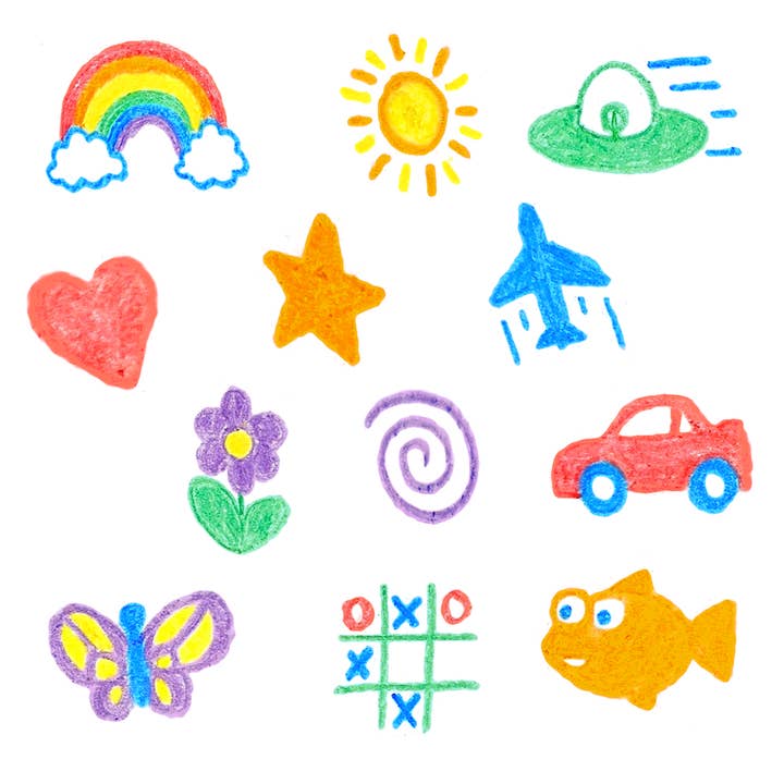 Zimpli Kids - Wholesale Bath Toy - Baby - Zimpli Baff Crayons 6 Pack Colourful Arts & Crafts Bath Toy