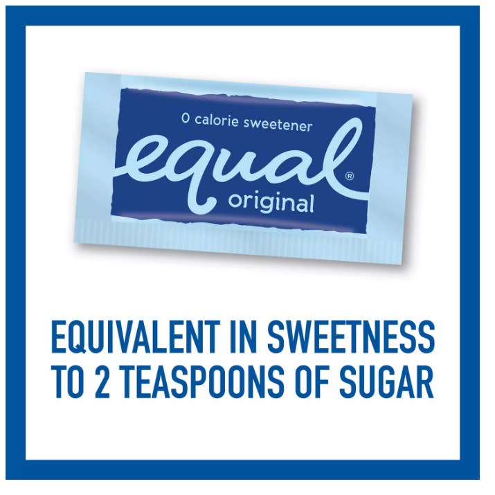 EcoQuality - Wholesale Sugar/Sweetener - EQUAL Original Zero Calorie Sweetener 1000 Packets/Case 1g2