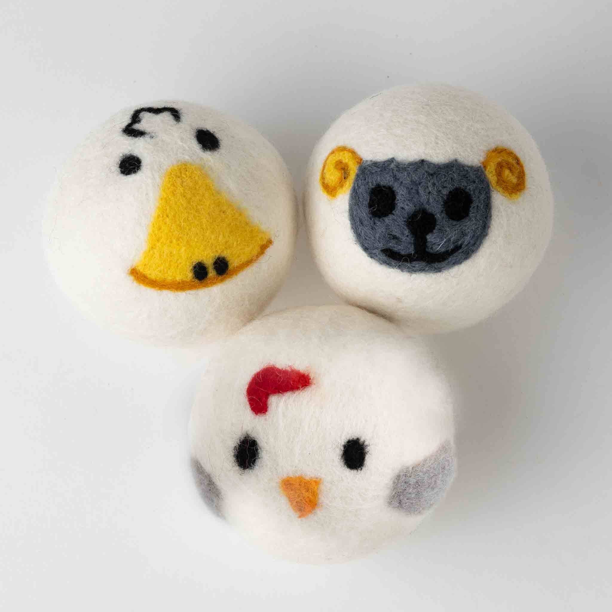Ten Thousand Villages - Wholesale Dryer Balls - Eco Friendly Wool Dryer Ball - Duck3