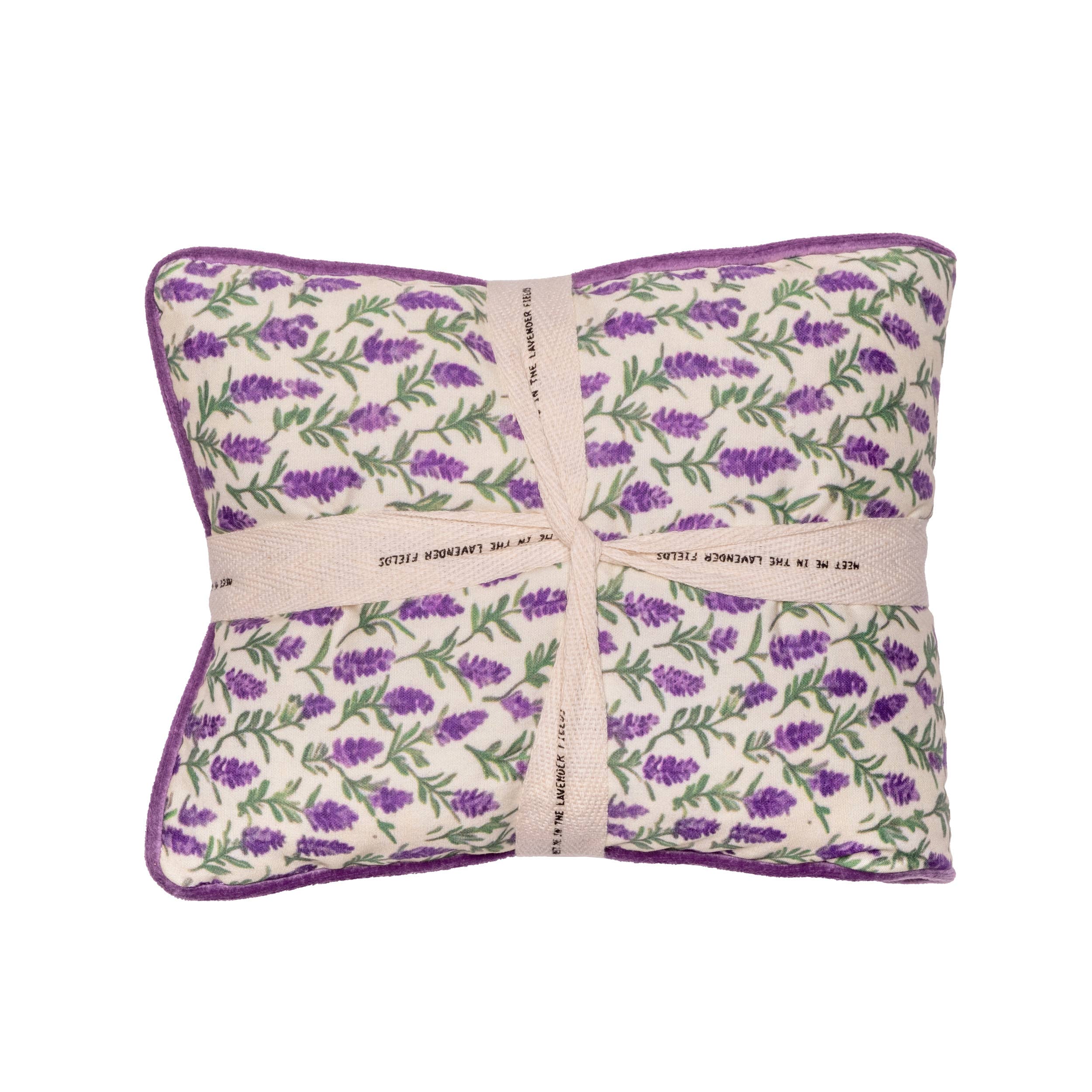 123 Farm - Wholesale Spa/Therapy Pillow - Lavender Neck Pillow -- Organic Cotton Heat or Cool3