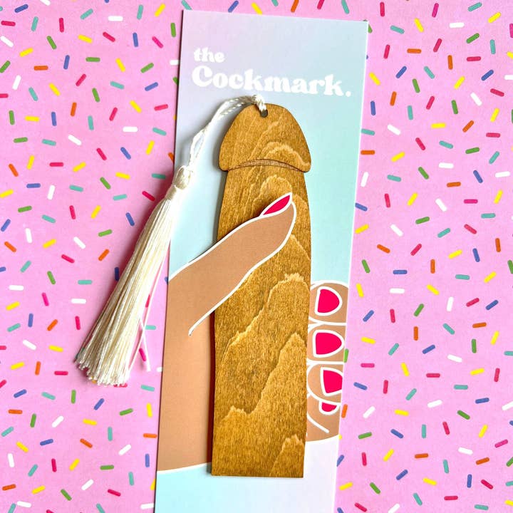 Cockmark - Wholesale Bookmark - Original Cockmarkâ„¢ Bookmark