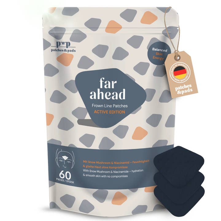 patches&pads - Patchs Faciaux "Froncement" - Coton & Niacinamide pour la vente par Beauty Avant-Garde