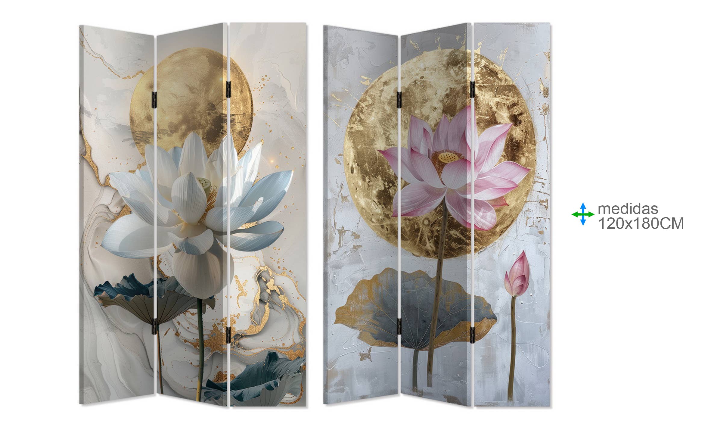 Esoterica Arte - Vendita all'ingrosso Pannelli decorativi - Paravento 120x180x2cm (2pezzi)0