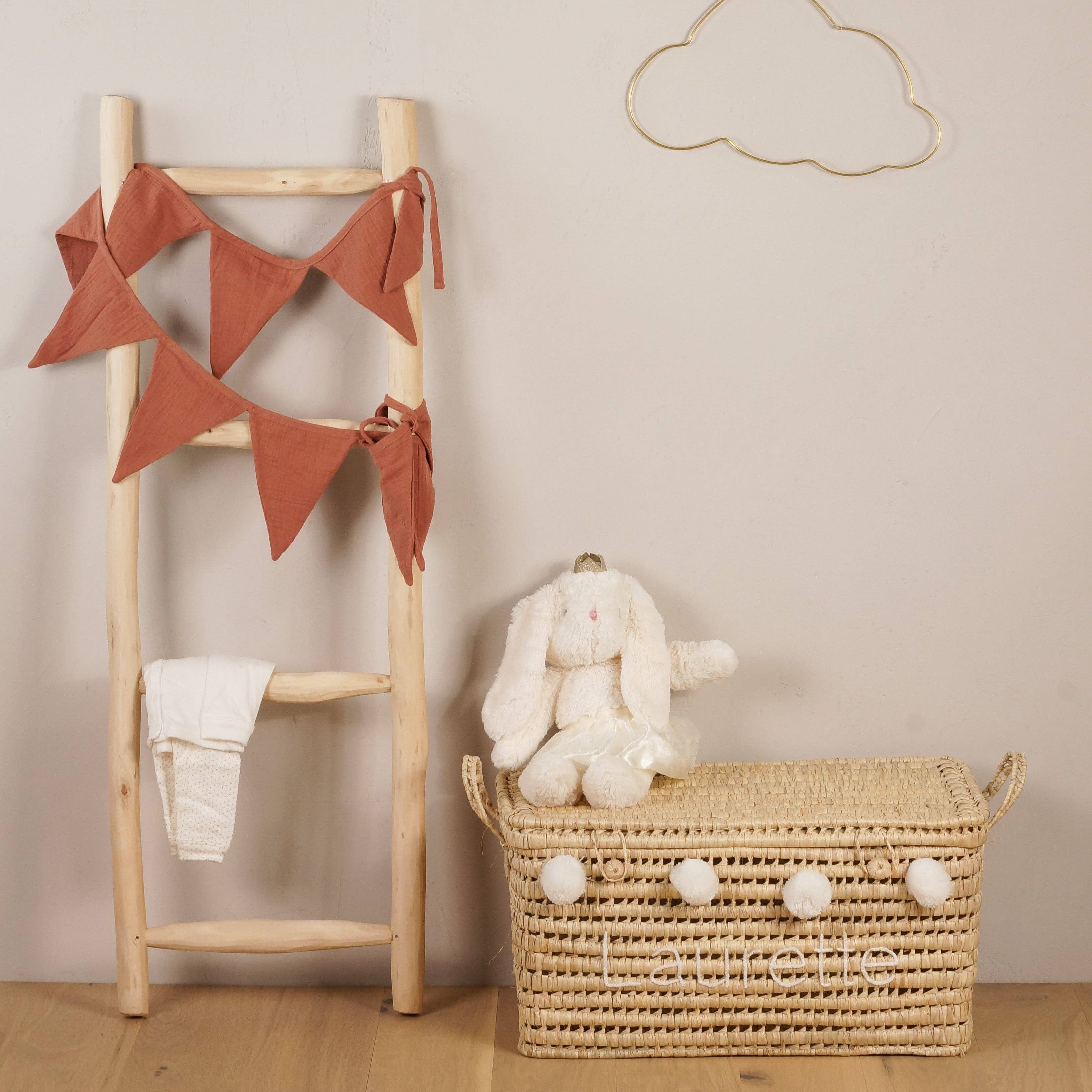 Bohome Living – wholesale Free-standing shelf – Decorative wooden ladder 120cm3