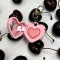 Cherry Valentines Keychain BALM for wholesale by Shop Gia Taylor LLC.