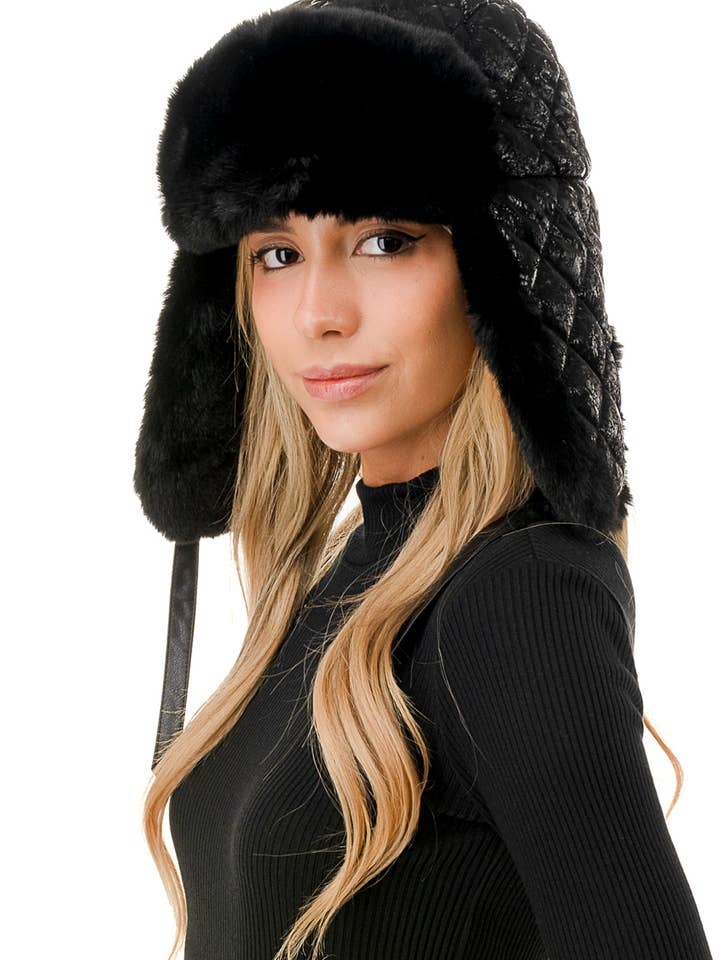 Quilted Trapper for wholesale by Marcus Adler