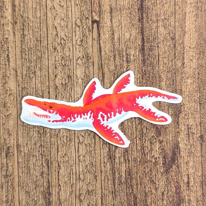 Proper Wolf - Wholesale Sticker - Liopleurodon Vinyl Sticker Decal2