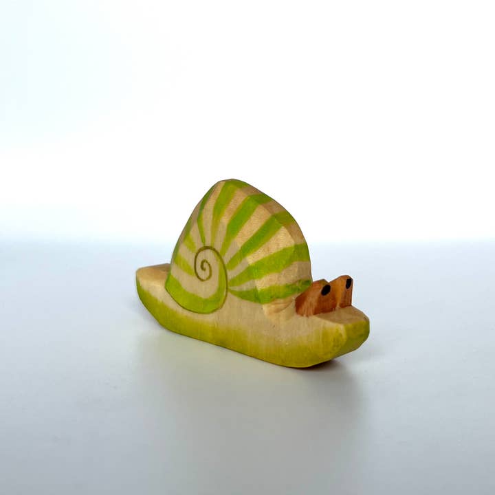 PoppyBabyCo - Wholesale Wood Toy - Kids - Wooden Snail Toy