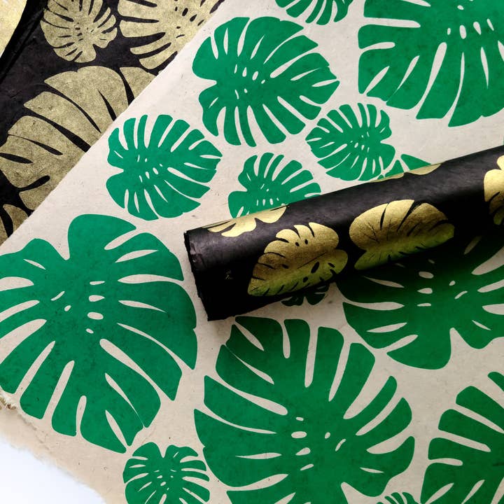 Handmade Nepalese Lokta paper- Wrapping paper for wholesale by Yala Avenue