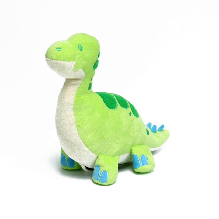 Womple Studios - Wholesale Stuffed/Plush Toy - Kids & Baby - DinoGlows Brachiosaurus Reversible Fossil Plush Dinosaur1