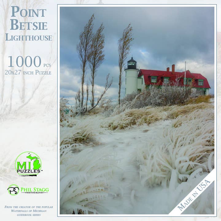 Point Betsie Lighthouse - Puzzel van 1000 stukjes voor wholesale door Phil Stagg Photography
