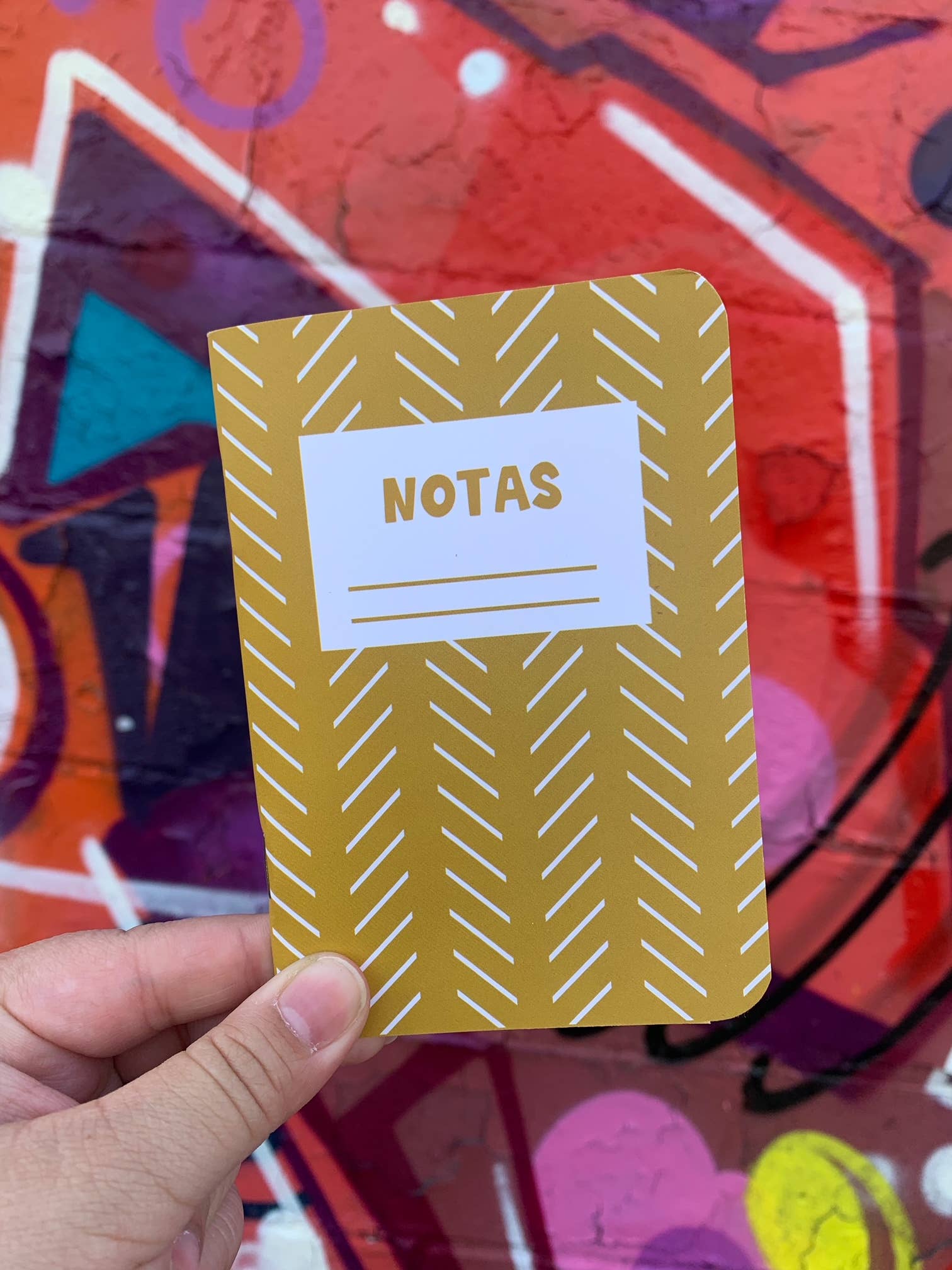 MISfitted.Co - Wholesale Journal/Diary - Notas Latina Spanglish Pocket Journal - dotted paper