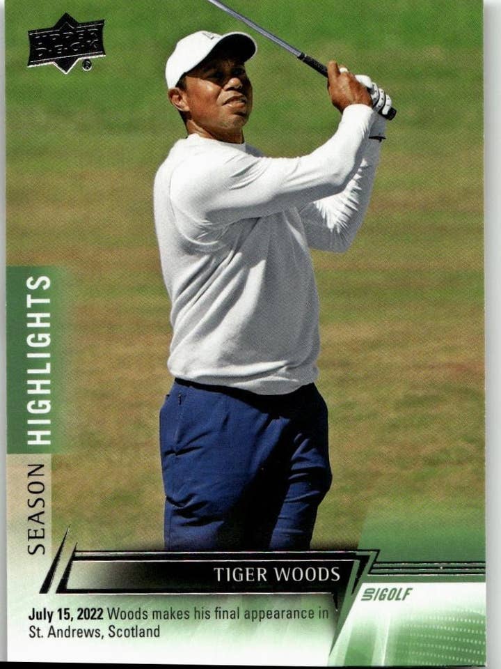 2024 Upper Deck #78 Tiger Woods for wholesale by Chronic Cards