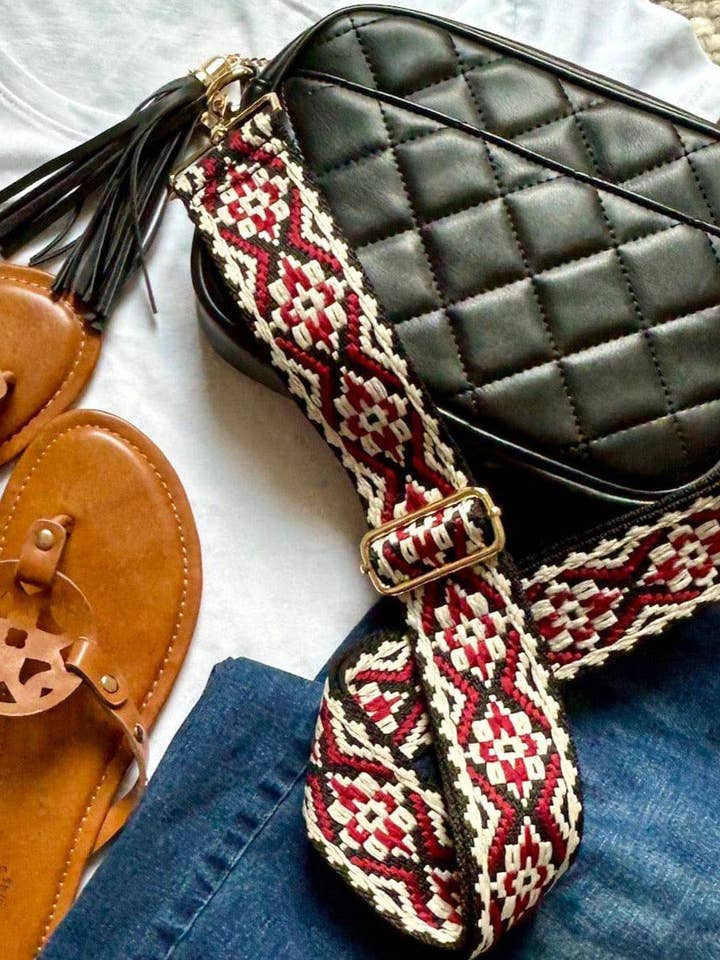 Bolsa tiracolo acolchoada Courtney | Escolha a alça por atacado de Threaded Pear