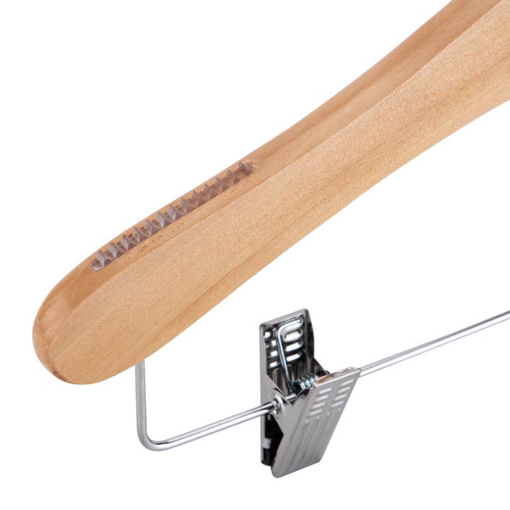 Store Supply Warehouse - Wholesale Clothes Hangers - 12" Wood Children's Skirt and Pants Hangers - Case of 507