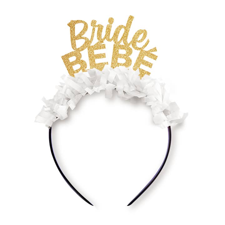 Moira Rose Bride Bebe Bachelorette Party Crown for wholesale by Festive Gal