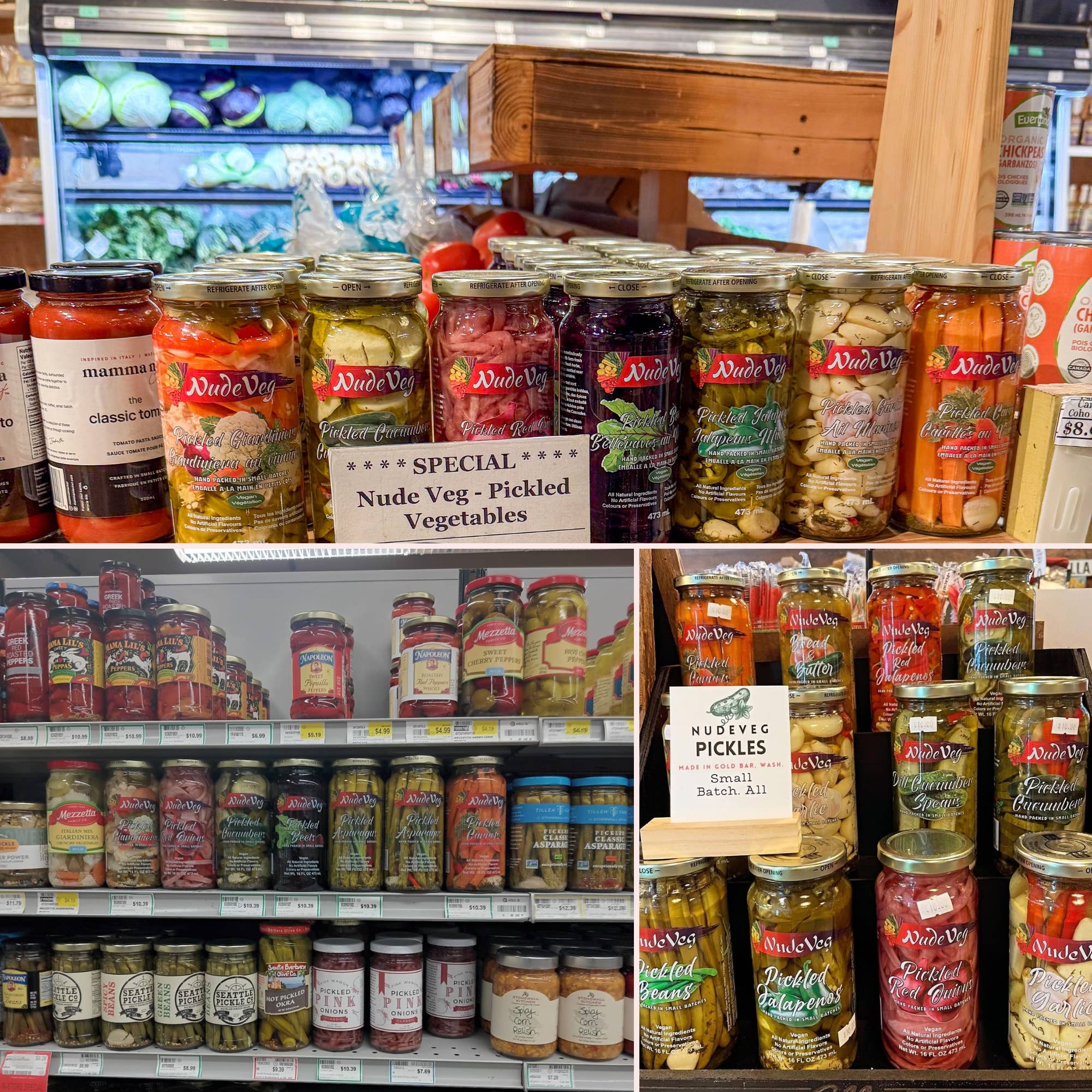 Ayurveg | NudeVeg Pickles - Wholesale Pickled Vegetables - Handcrafted Pickled Jalapenos | Spicy Dill | 16oz5