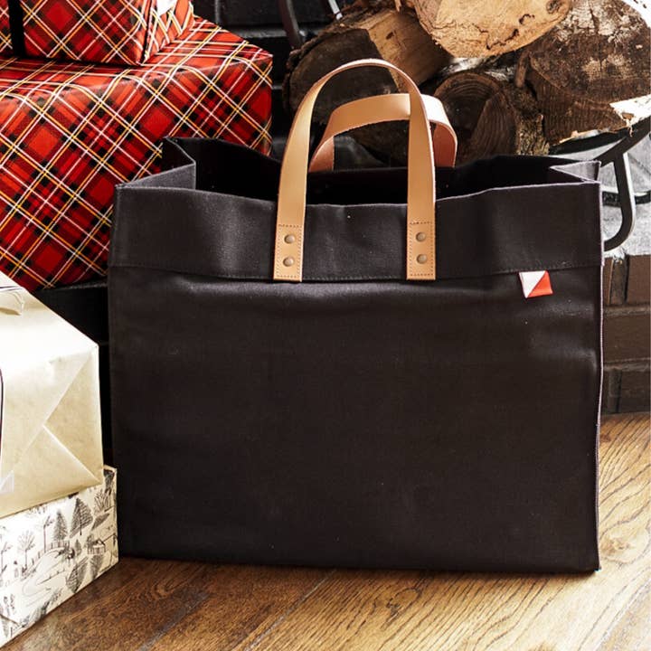 ShoreBags - Wholesale Tote bag – Women's - Box Tote Bag Canvas and Leather7