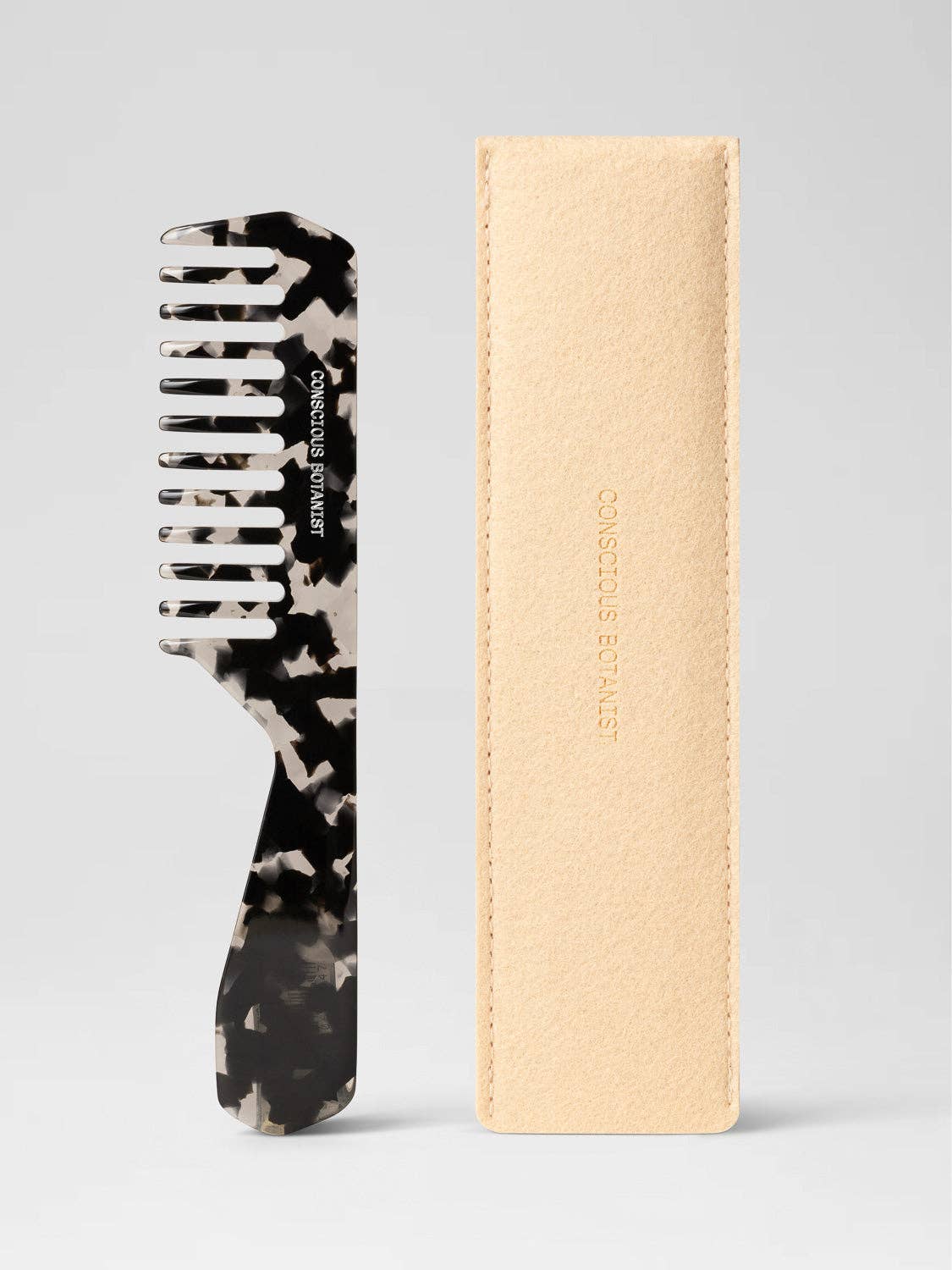 Conscious Botanist – wholesale Hårborste/kam – Handgjord kam av 100 % växtbaserad cellulosaacetat5