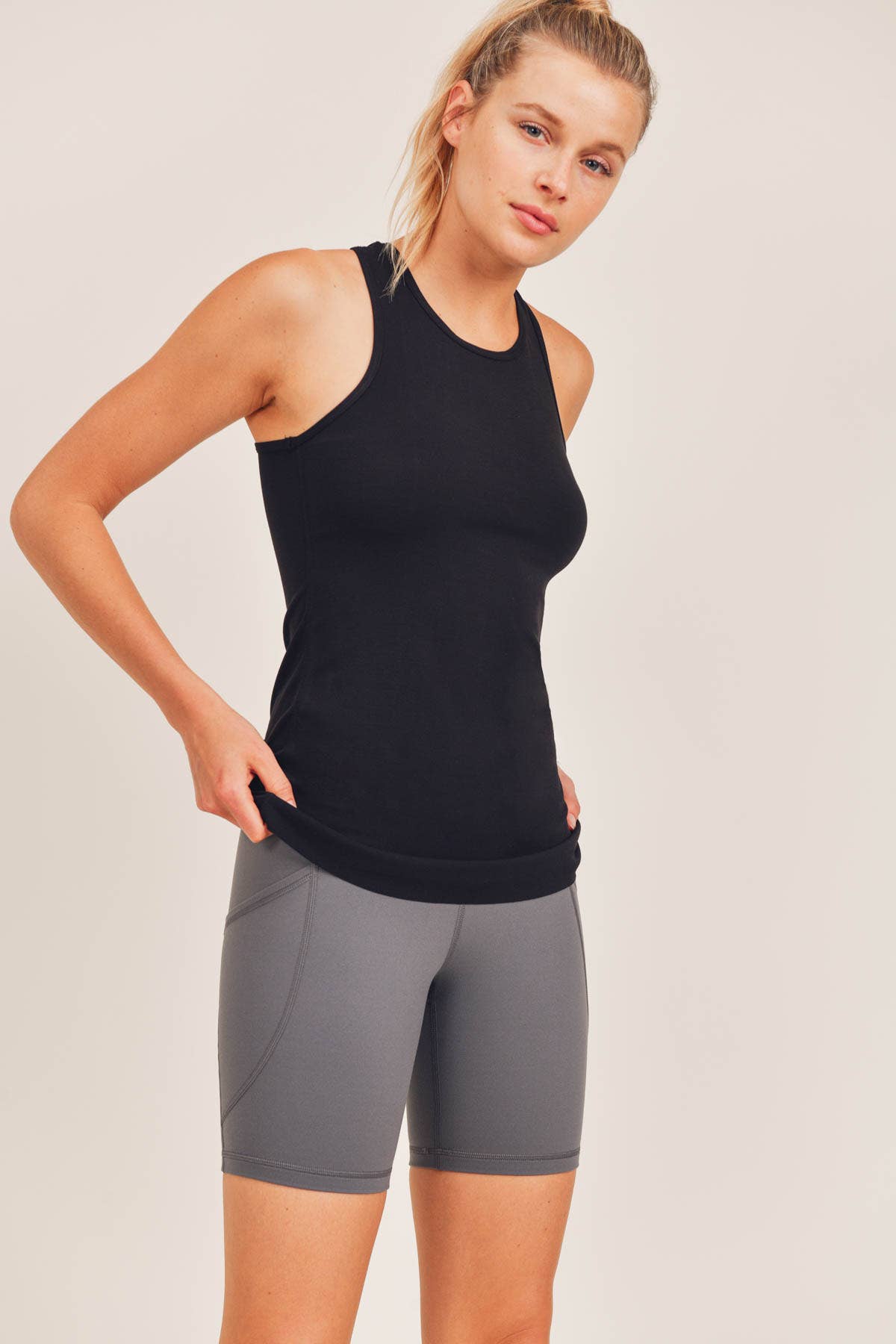 Mono B - Wholesale Tank Top - Women's - Athleisure Essential Tank Top10