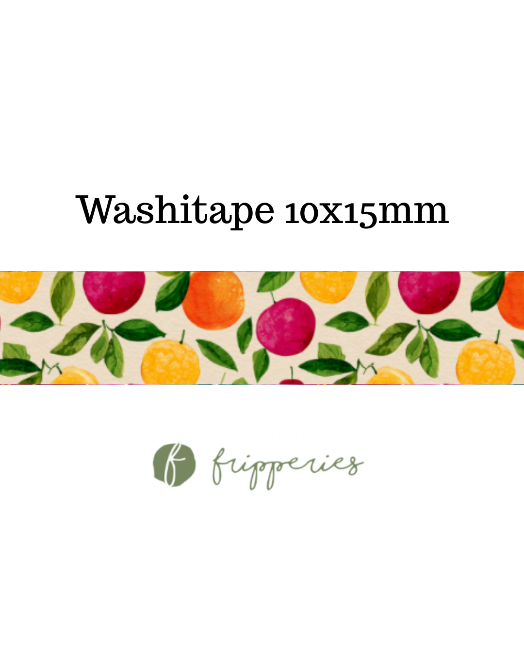 Fripperies – Fita Washi por atacado – Fruta | Frivolidades de Washitape0