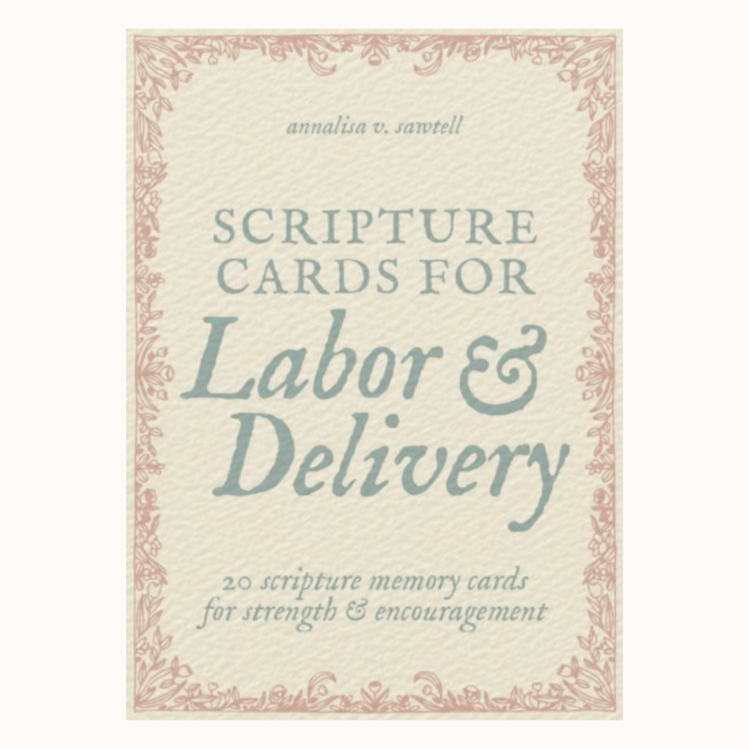 annalisa v. sawtell - Wholesale Stationery/Notecard Set - Scripture Cards for Labor & Delivery (Set of 20) | Christian3