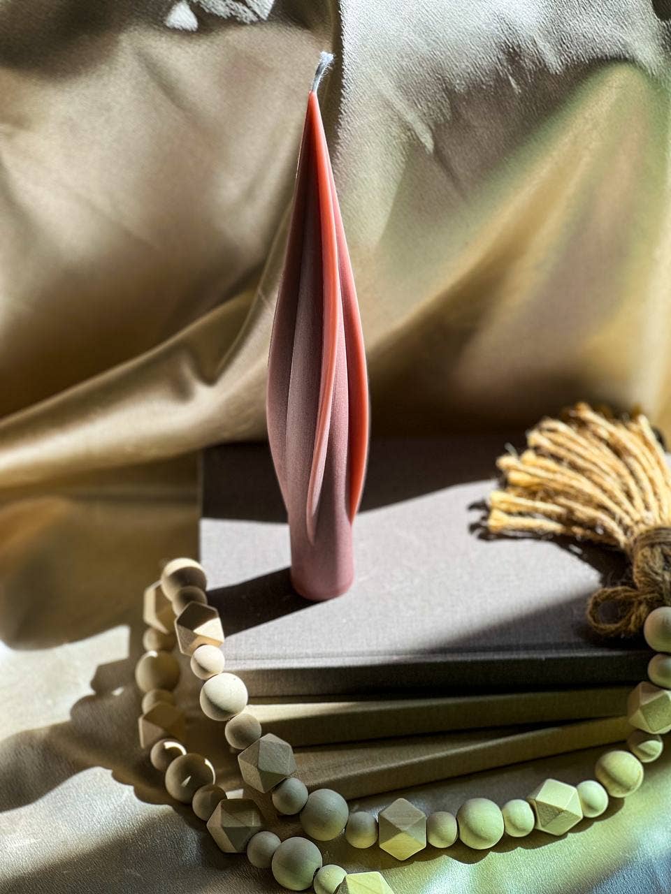 Agaboo Candle – Vela/castiçal cónico por atacado – Vela Espiral Alta 9,5x1 1/8 pol.7