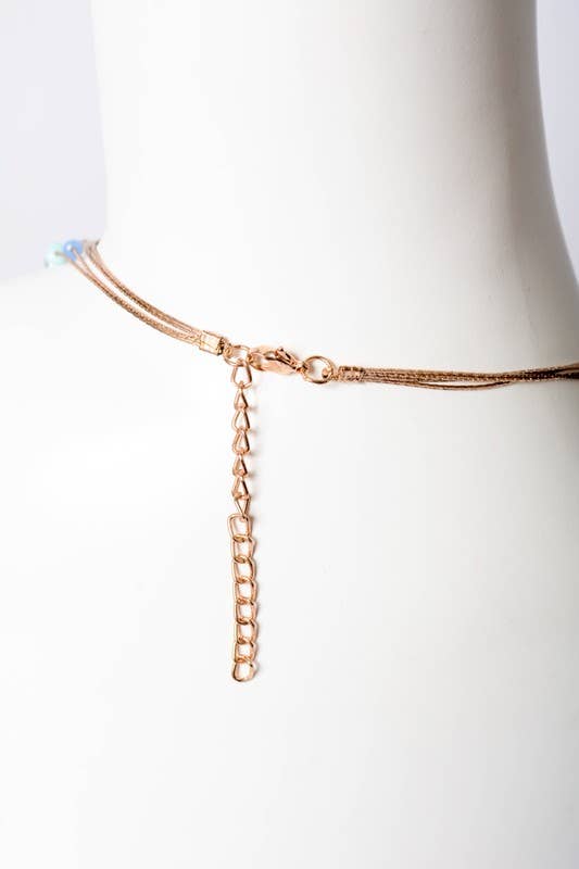 Leto Accessories - Wholesale Bib Necklace - Elegant Bead and Crystal Bib Necklace3