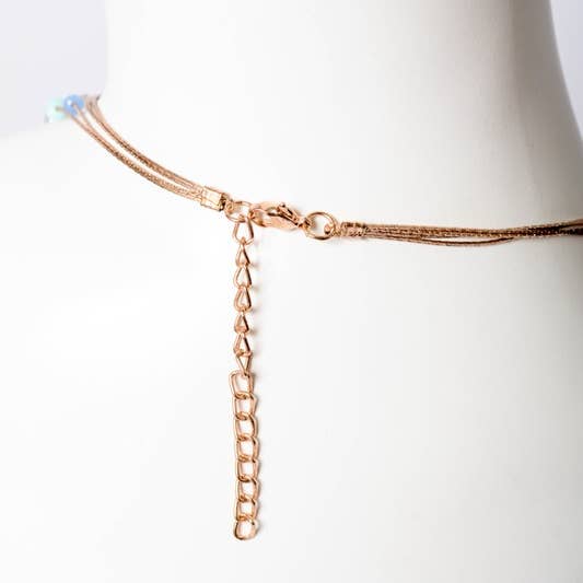 Leto Accessories - Wholesale Bib Necklace - Elegant Bead and Crystal Bib Necklace3