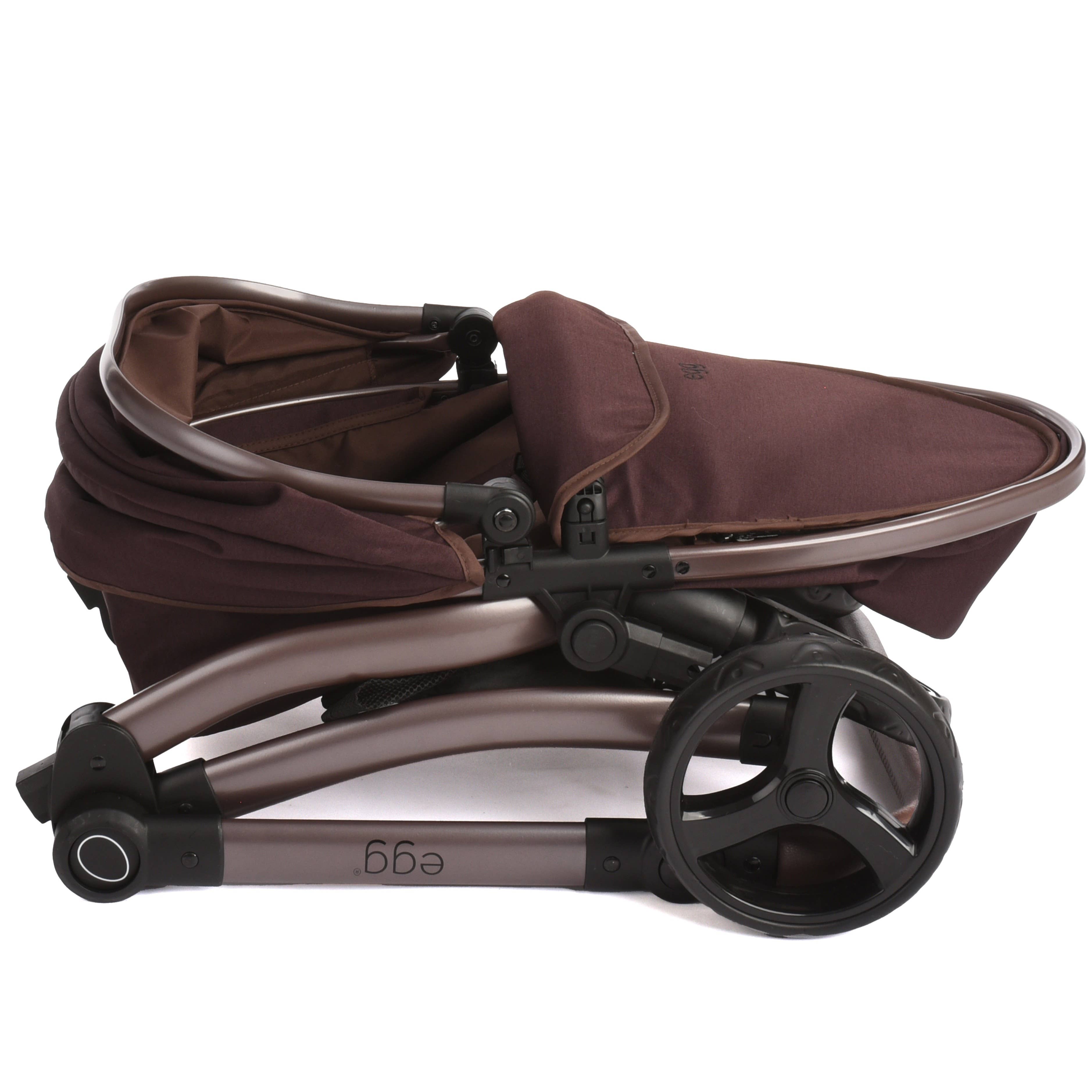 Roma – wholesale Doll pram – Kids – egg® Dolls Pram - Mulberry2