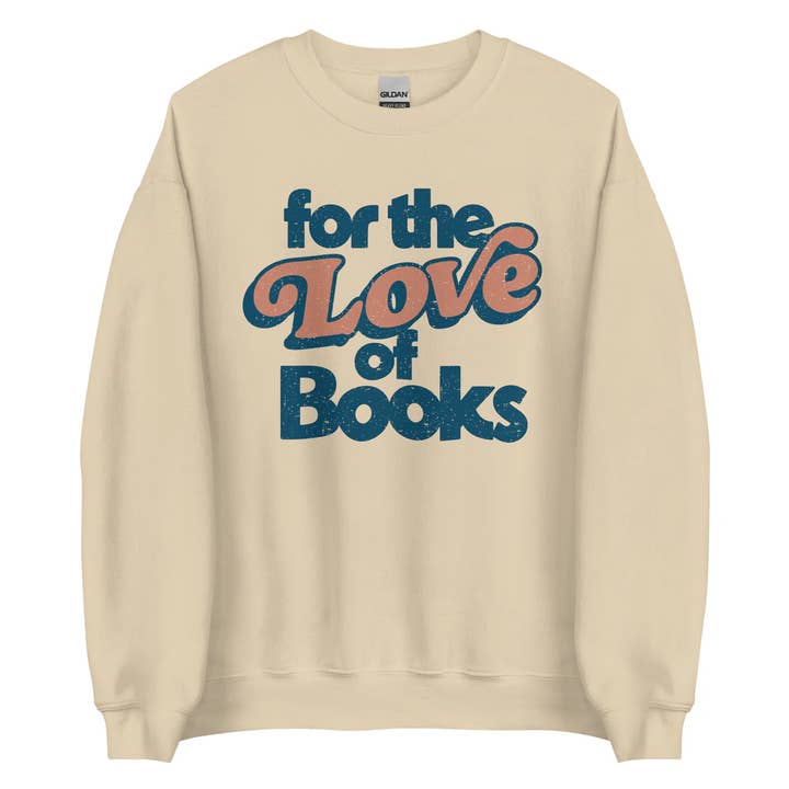 Sudadera Por El Amor A Los Libros para venta al por mayor de Fables & Tales Co.