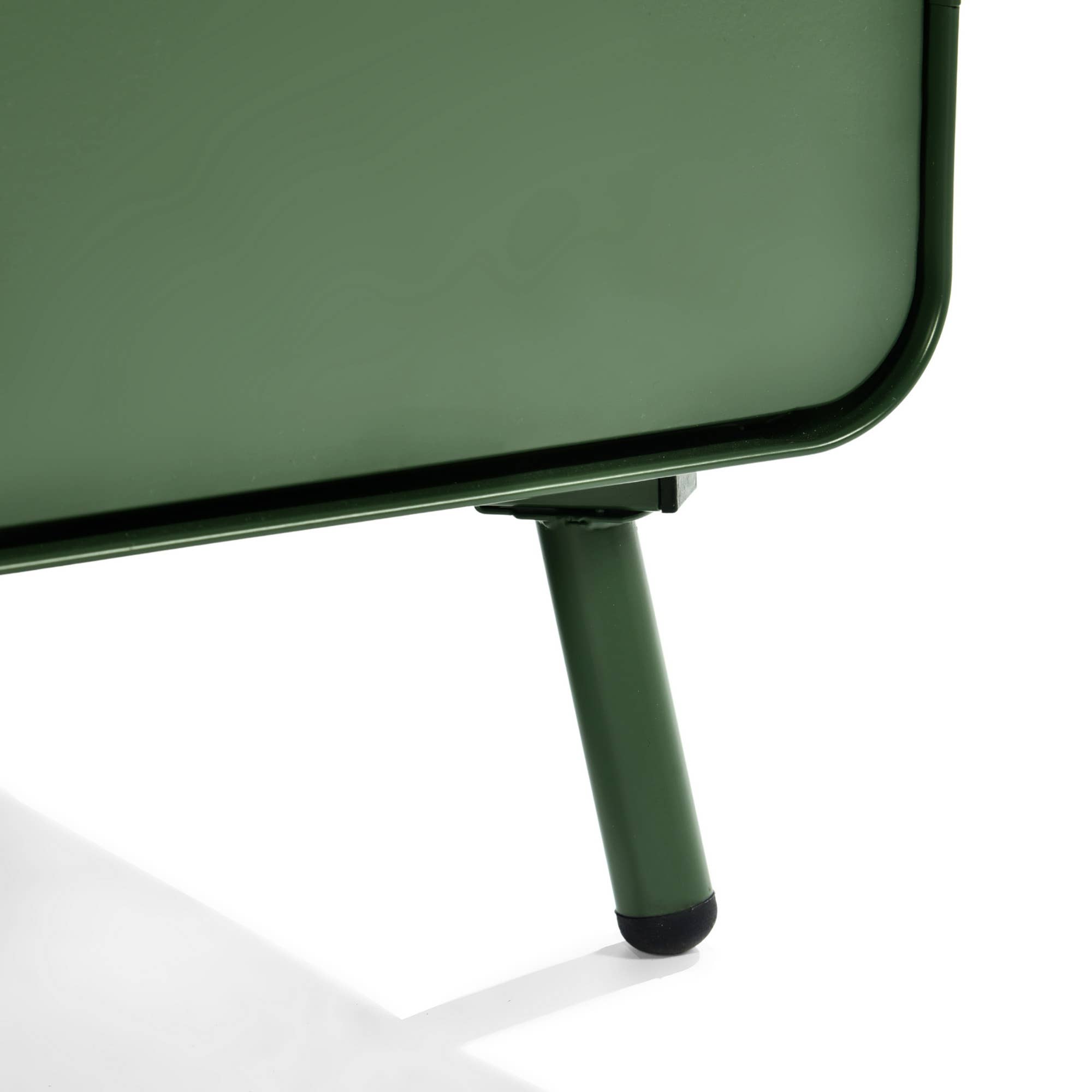 39F Inc. - Wholesale Console Table - Industrial TV Stand - Grey Green/Green/White26