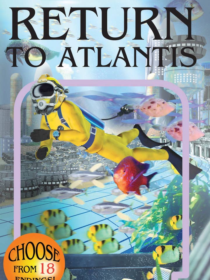 Return To Atlantis, livre pour enfants pour la vente par Choose Your Own Adventure
