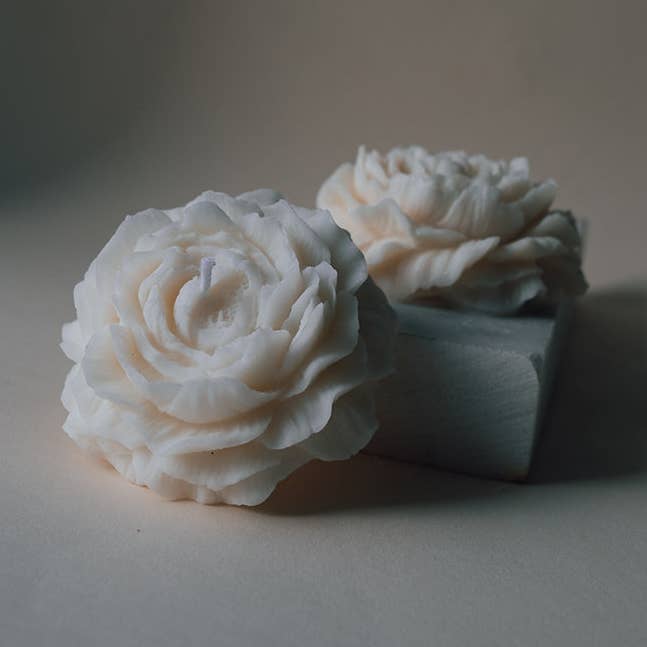 Luhme Studio - Vendita all'ingrosso Candele regalo - PEONY // Candela Profumata Scultorea0