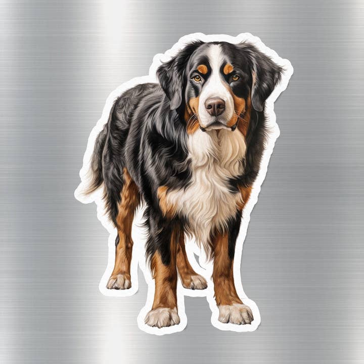 Bernese Mountain Dog Sticker for wholesale by GraffMerch.com