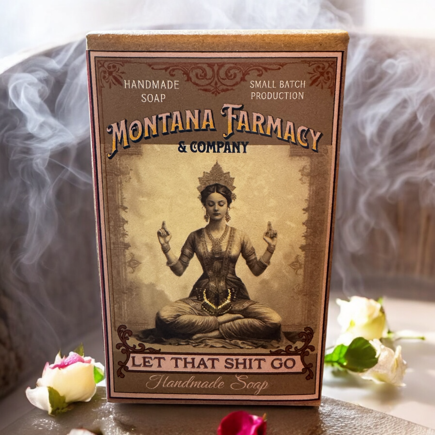 Montana Farmacy - Wholesale Bar Soap - Just Let that Shit go handmade artisan Tea & Lemongrass Soap1