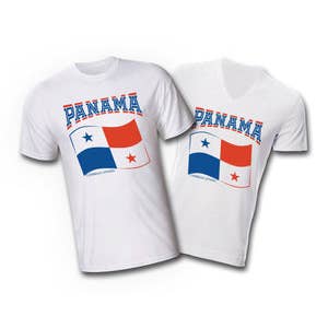 Camisa Bandeira Panamá TL por atacado de Caribbean