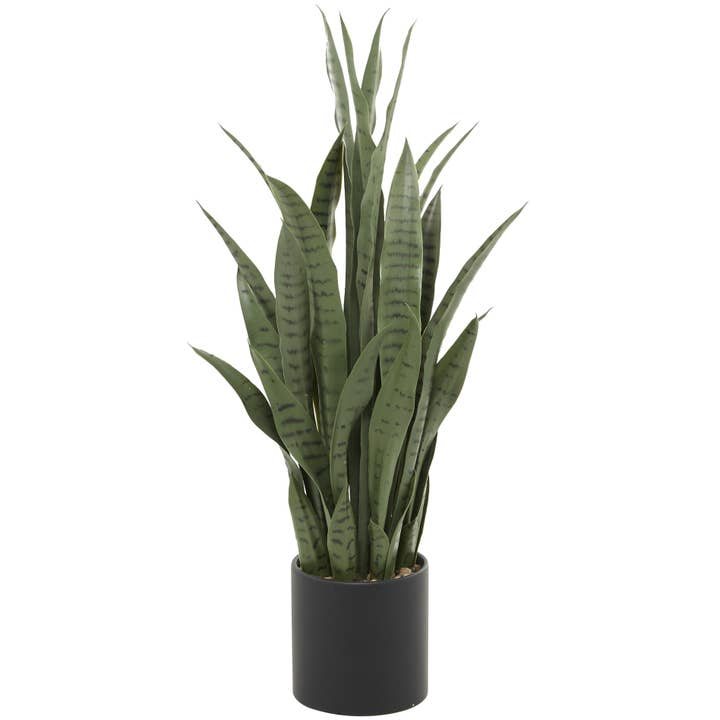 Import Corner - Wholesale Artificial Plant - A-30368: ARTIFIICAL SNAKE PLANT 14"W, 36"H1