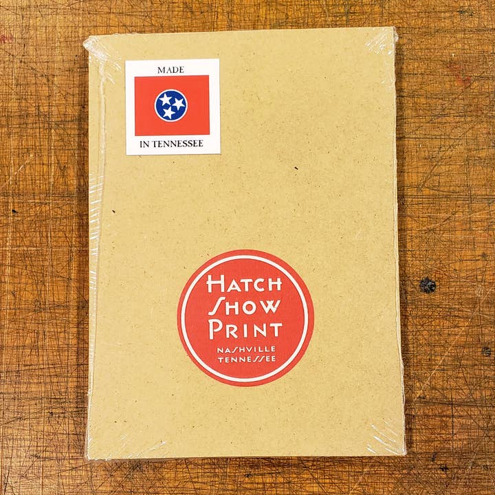 Hatch Show Print - Wholesale Plaque - Hatch Logos Postcard Plaque1