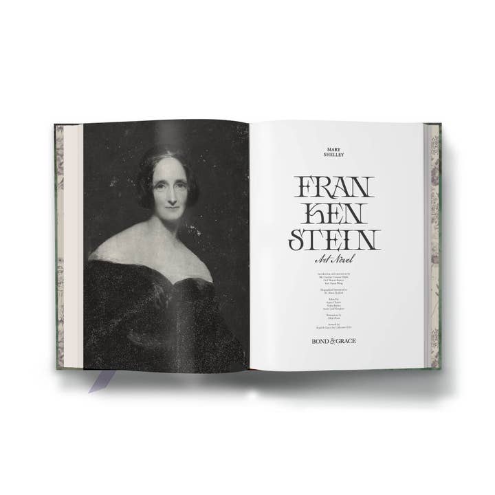 Bond & Grace - Wholesale Book - Adult - Frankenstein Art Novel - Coffee Table Book