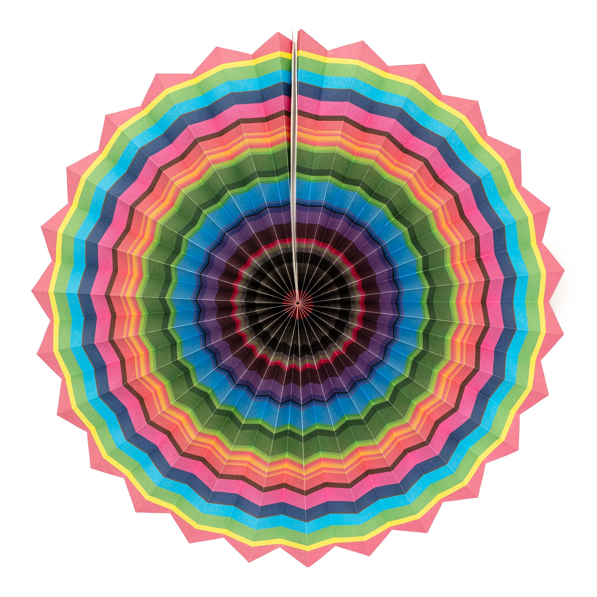 Portofino International Trading, USA - Vente Éventails pliants en papier/festifs - Ensemble de ventilateurs en papier Fiesta Party9