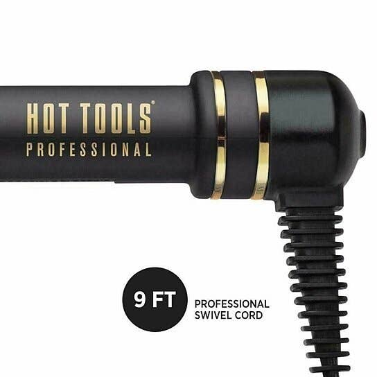 iTech361 - Wholesale Curling Iron/Wand - Hot Tools Professional Black Gold 1" Salon Curling Iron Wand4