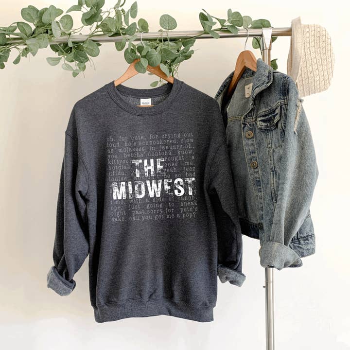 The Midwest Crewneck and other Purchase Wholesale midwest produce. Free Returns & Net 60 Terms on Faire trending on Faire.