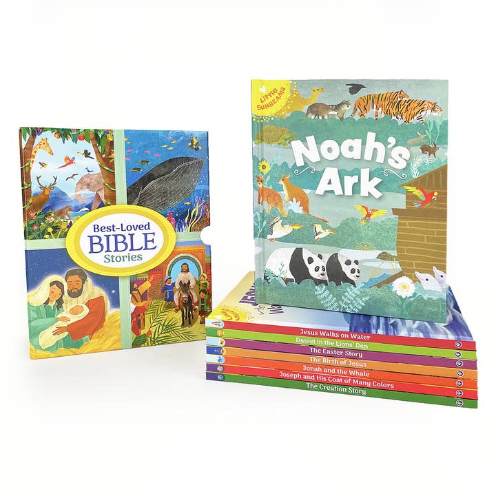 Cottage Door Press - Wholesale Religion - Best-Loved Bible Stories 8-Book Children's Library Set3