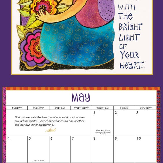 Laurel Burch Studios - Wholesale Calendar - 2025 Laurel Burch Wall Calendar1
