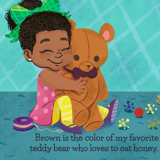 Hey Carter! Books - Wholesale Early Reader Book (6-8) - My Brown Skin (Soft cover/ Girl Version)1