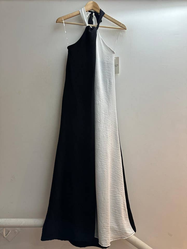 LORIANE - Venta al por mayor Vestido - Mujer - Vestido largo bicolor talla única