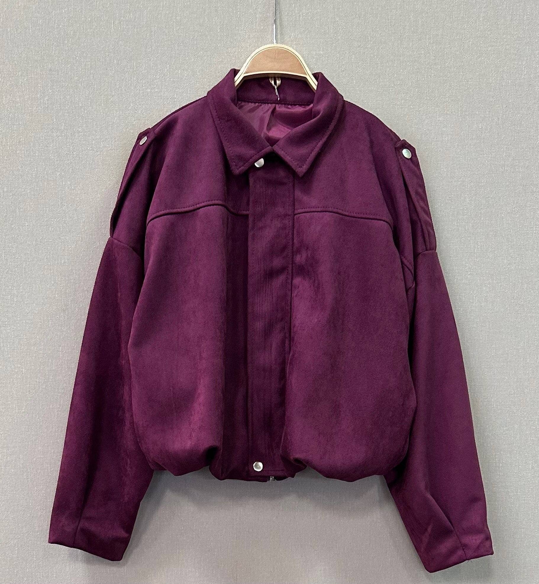 SWEET MAGIC MODA Y COMPLEMENTOS - Wholesale Jacket - Women's - SUEDE JACKET1