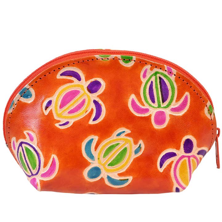 Benjamin International - Wholesale Coin Purse - Unisex - TURTLE LEATHER COIN PURSE1